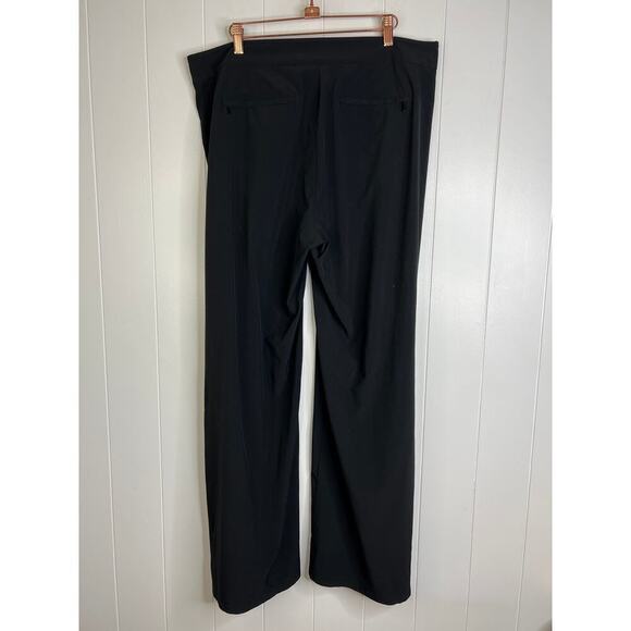 Athleta Cosmic Pant Wide Leg  Pant in Black Size 14 - Picture 13 of 14